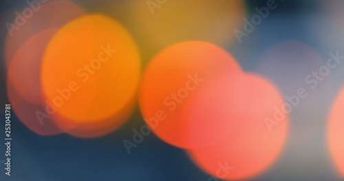 Defocused, blurred bokeh and abstract blurred light element for cover decoration or background. Royalty high-quality free stock photo image of colorful light, glowing backdrop overlay for design © jangnhut