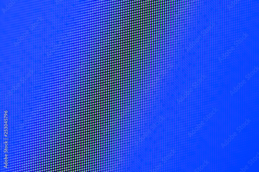 Fototapeta premium Close-up of a high resolution computer display.