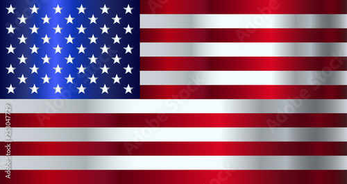American Stars and Stripes Flag