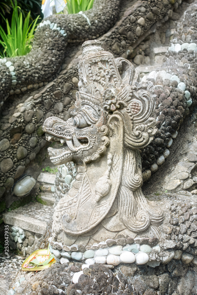 a Hindu statue in Bali Indonesia a Hindu statue in Bali Indonesia
