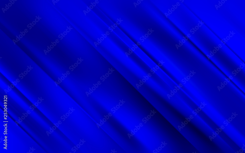 Fototapeta premium Dark blue blurred background similar to fabric with abstract graphic elements