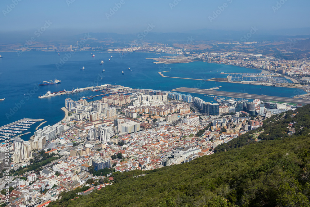 Gibraltar, United Kingdom. Iberian Peninsula
