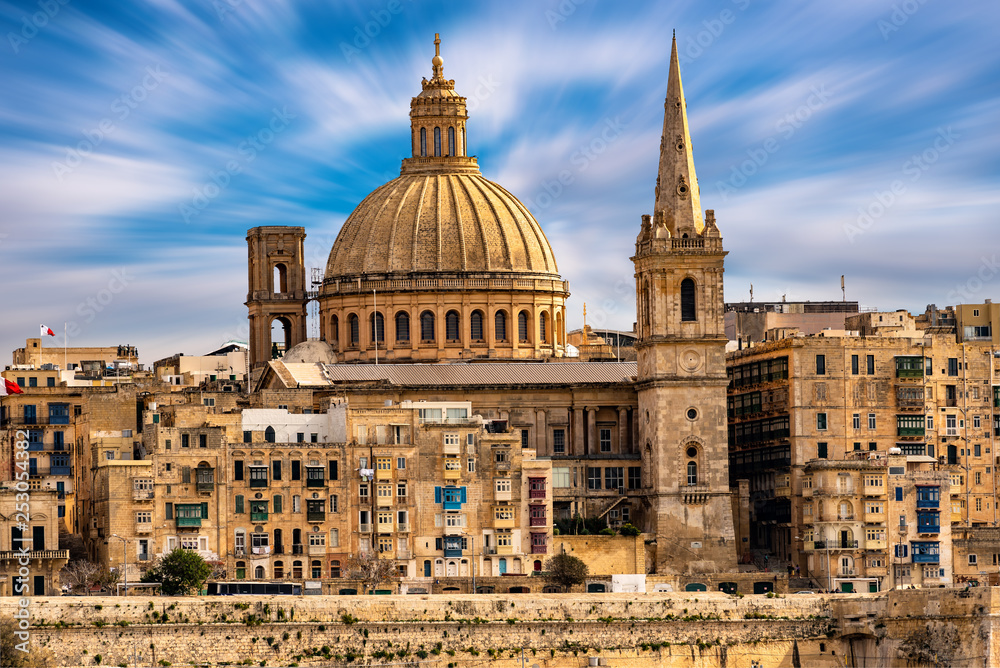 Altstadt Valletta mit Kathedrale Malta 
