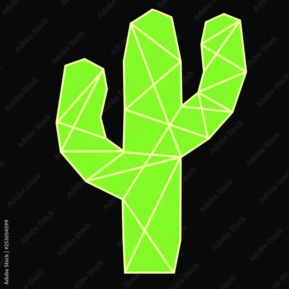 cactus symbol vector illustration cactus symbol vector illustration
