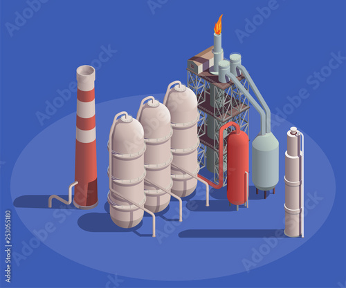 Oil Refinery Plant Composition