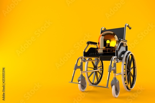 Emergency siren with wheelchair © Talaj