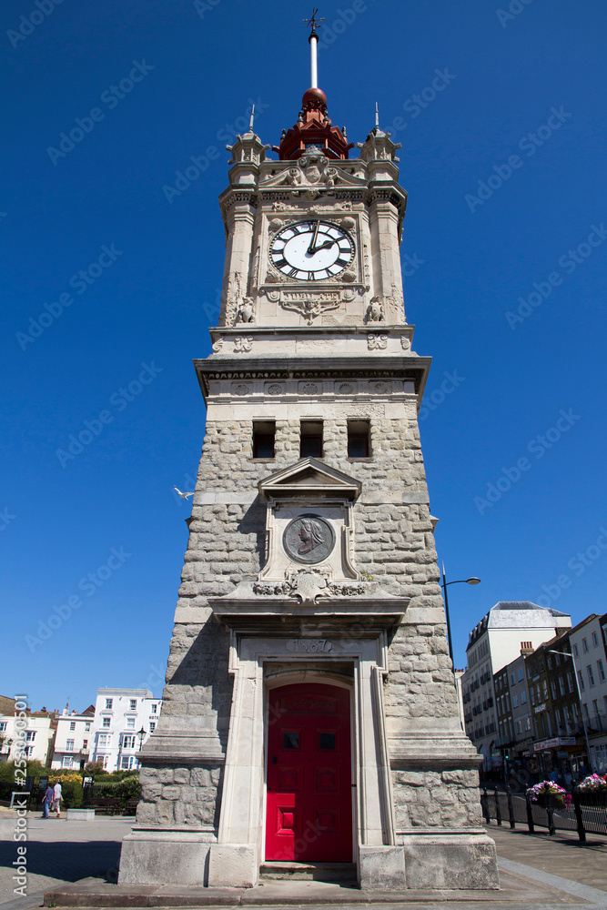 Fototapeta premium Clock tower, Margate