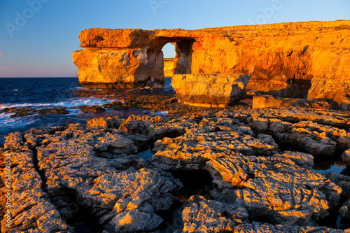 The Azure Window, Dwejra, Gozo Island, Malta, Europe photo