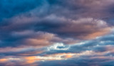 Colorful abstract sky and clouds