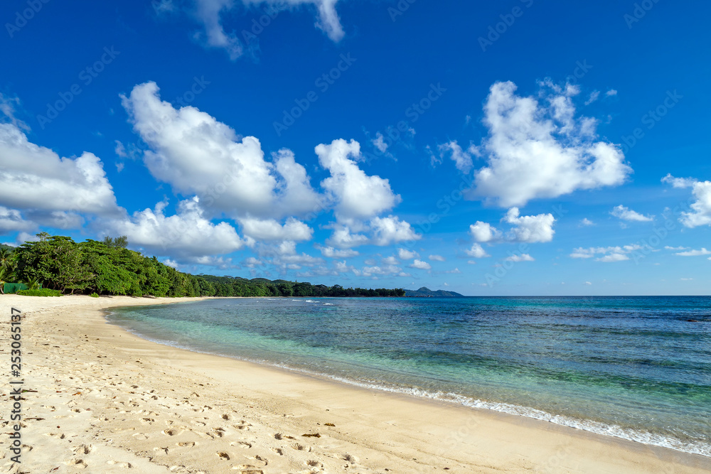 Tropical island paradise beach