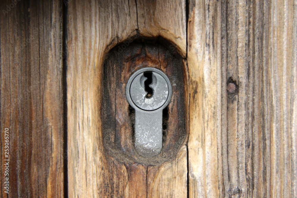 old wooden door with lock old wooden door with lock