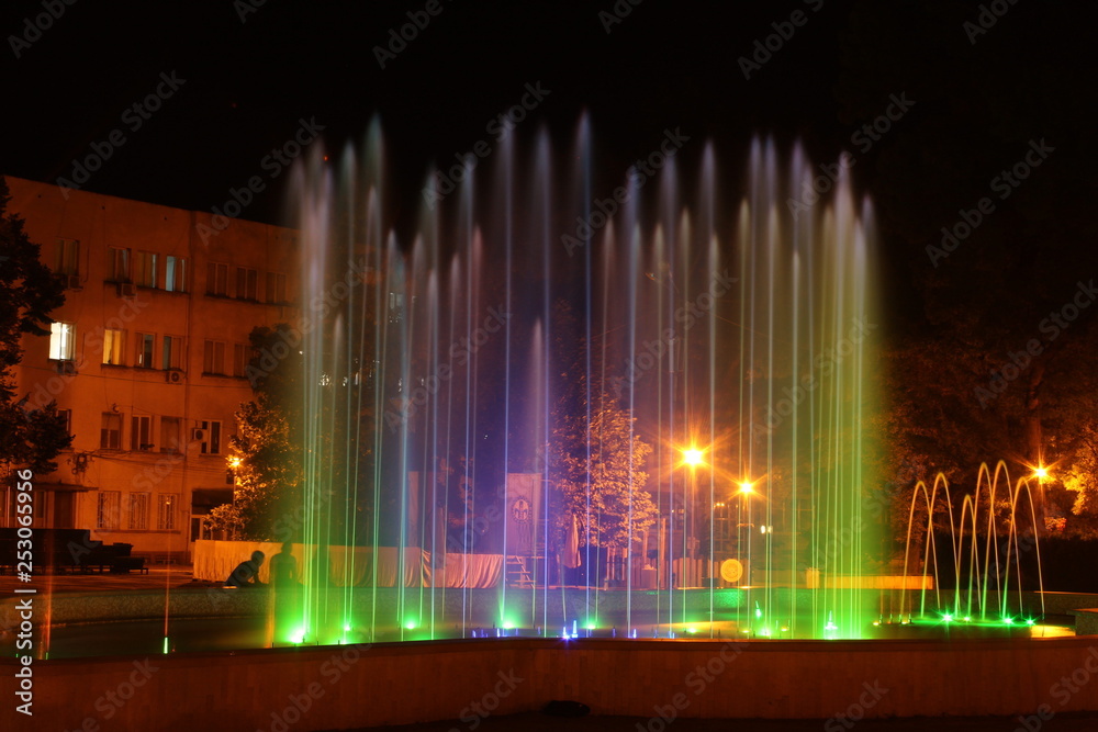 Colorful Fountain