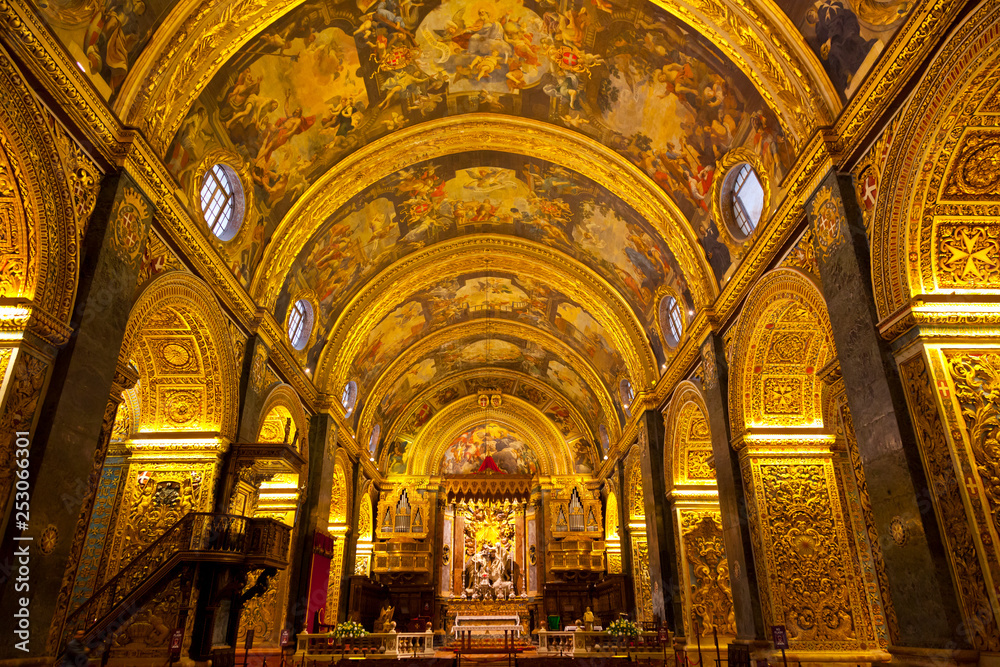 St. John's Co-Cathedral, Valletta City, Malta Island, Malta, Europe