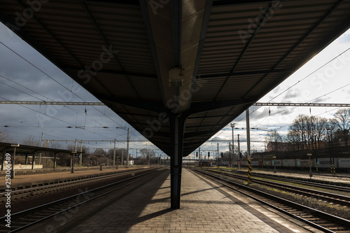 railway station in the city