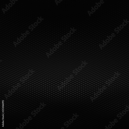 Carbon fiber woven black texture abstract background