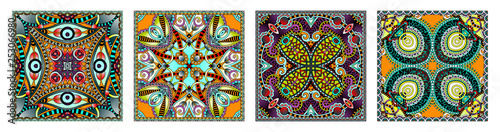 Traditional ornamental floral paisley bandanna