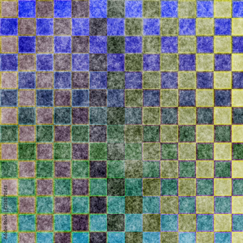 Abstrakt farbverlauf mosaik grafik