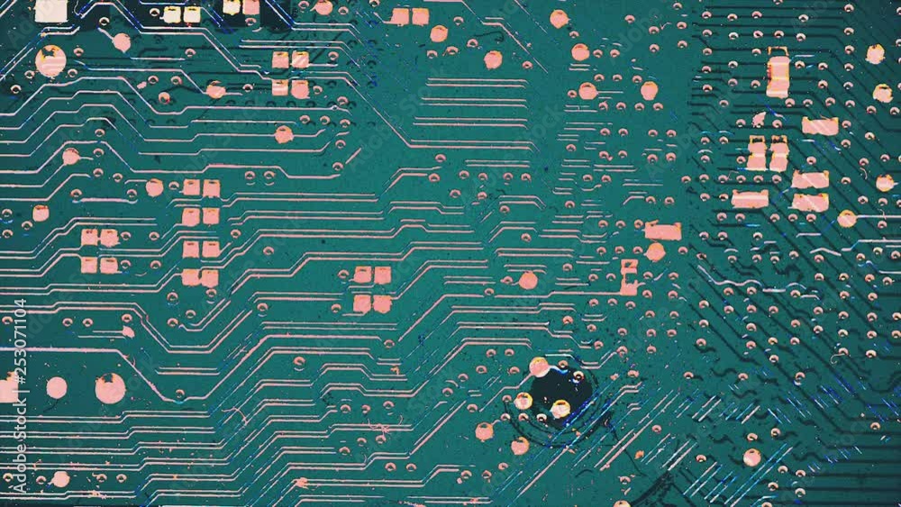 Abstract Background Motherboard Animation 7