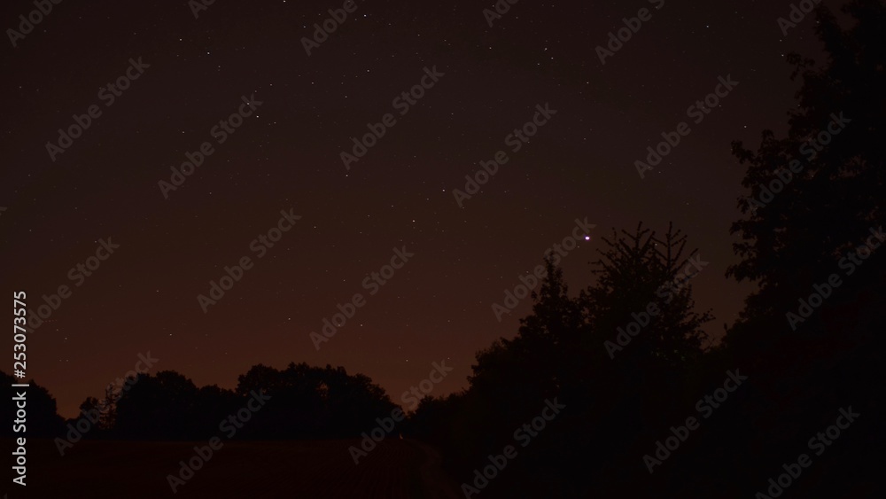 Fototapeta premium Sternenhimmel