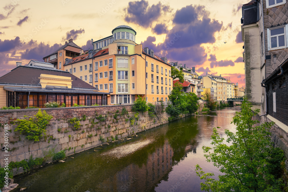 Spa resort town of Baden bei Wien. Austria, Europa