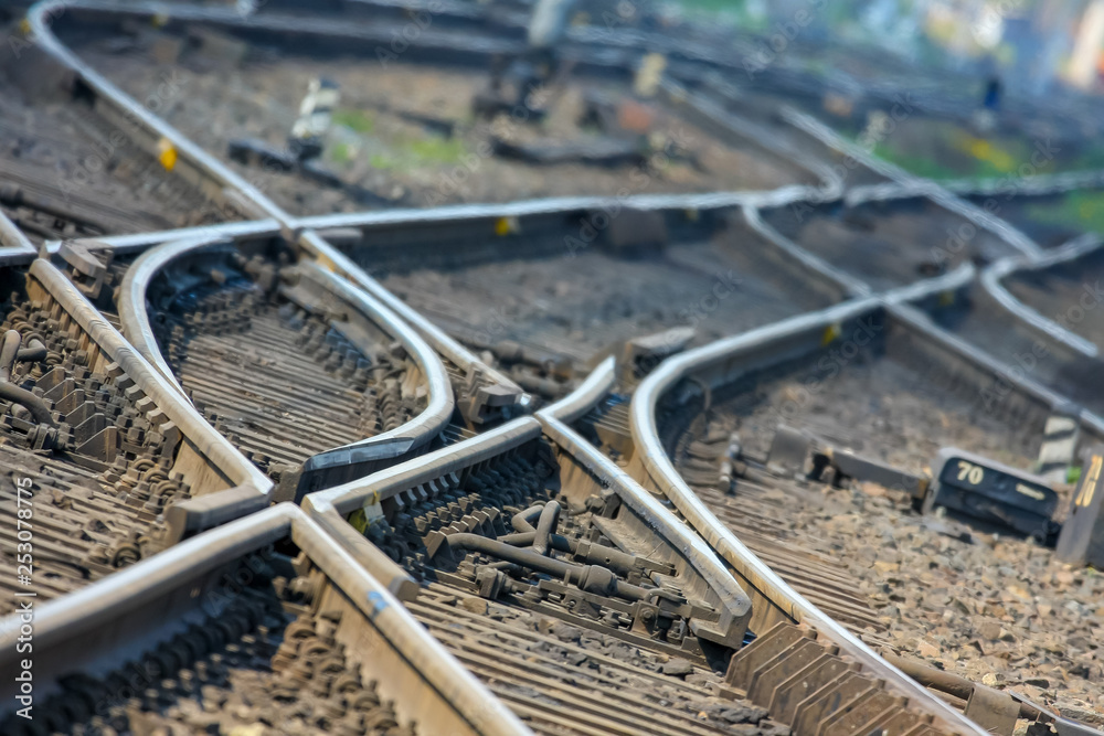 railroad and tracks