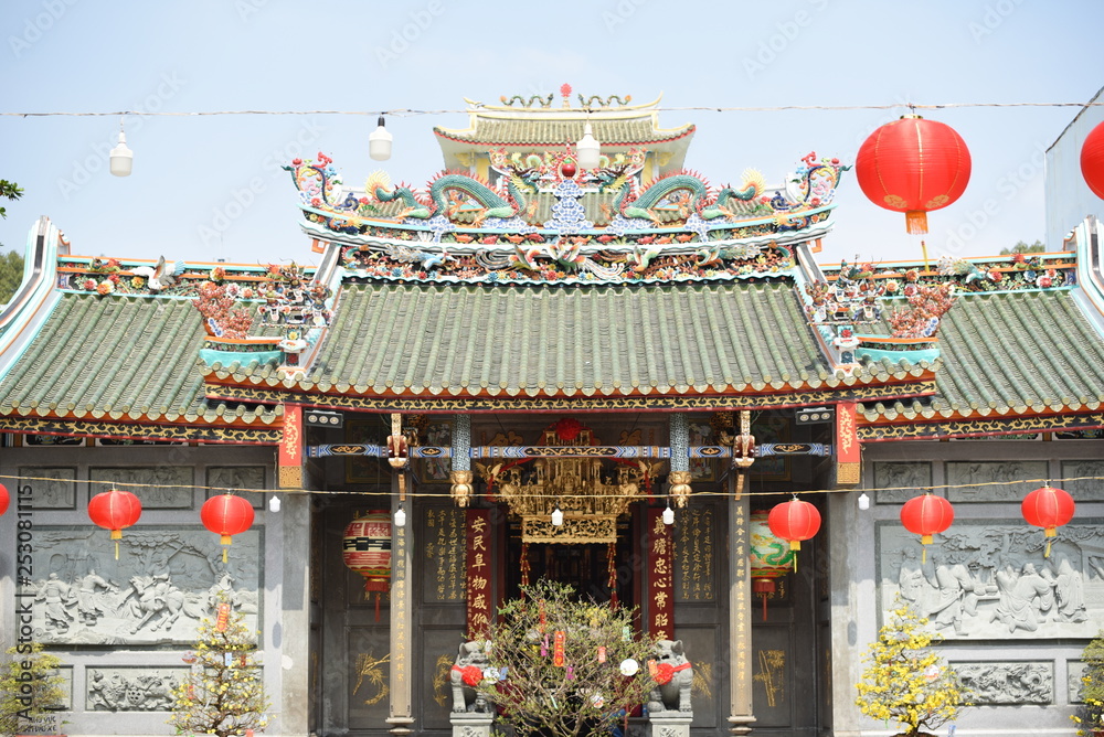 chinese temple in thailand
