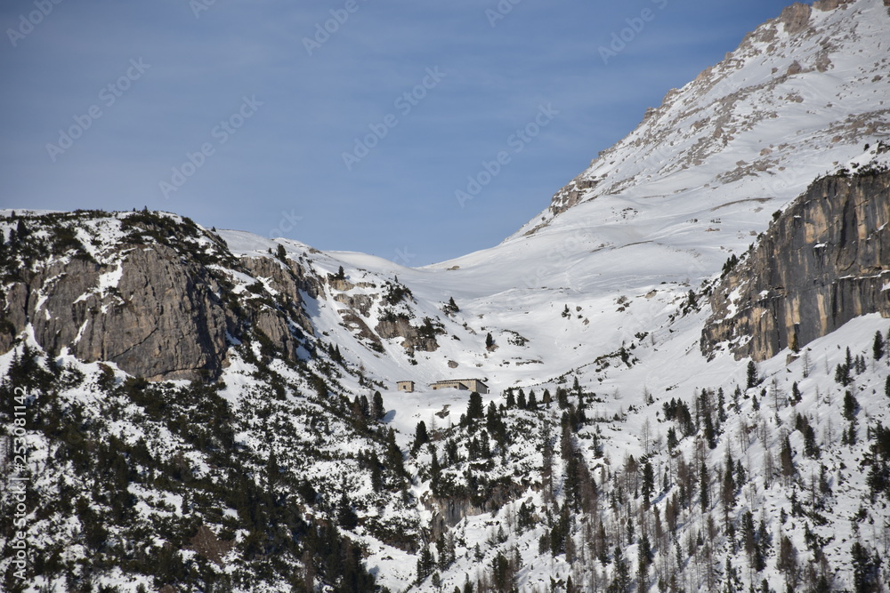 Italien, Dolomiten, Drei Zinnen, Monte Piano, Zinnen, Winter, Fels, Eis