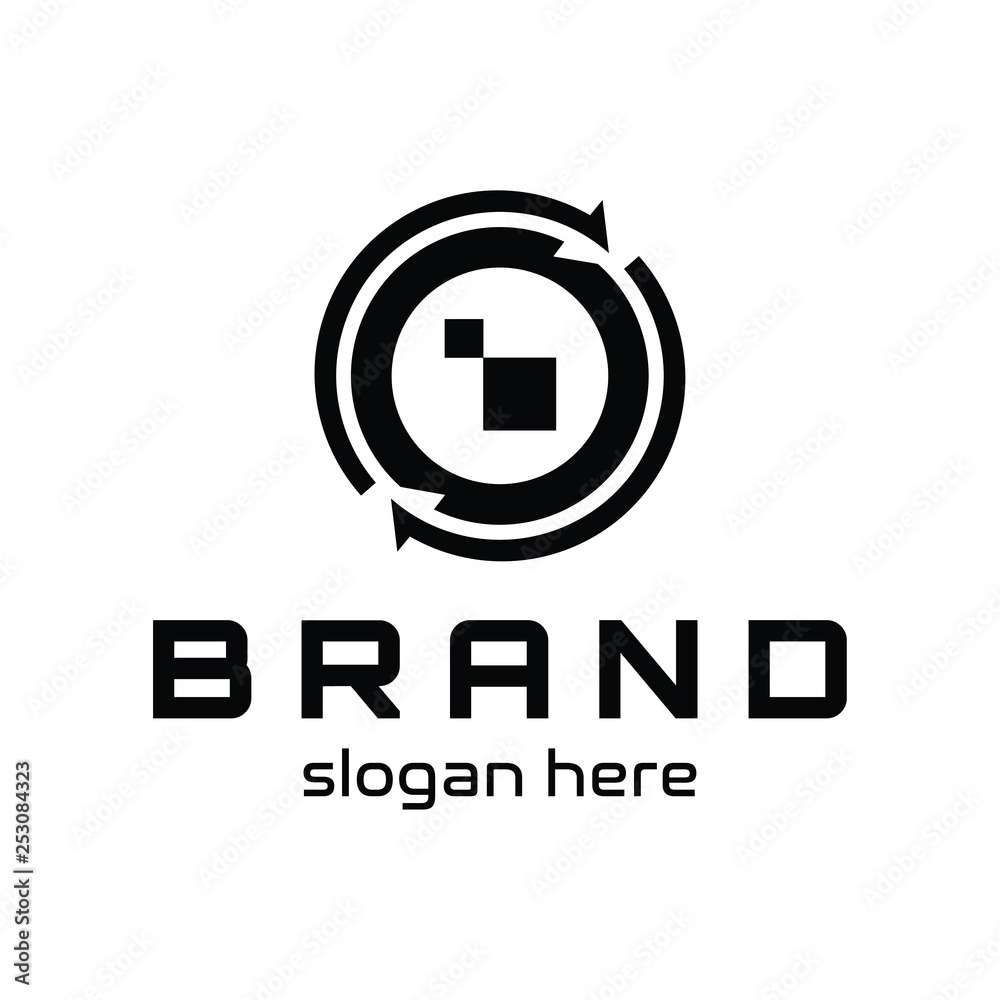 circle digital arrow logo circle digital arrow logo
