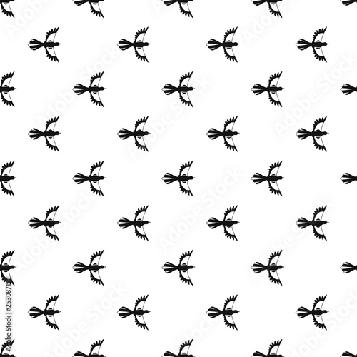Air fly magpie pattern seamless vector repeat geometric for any web design © anatolir