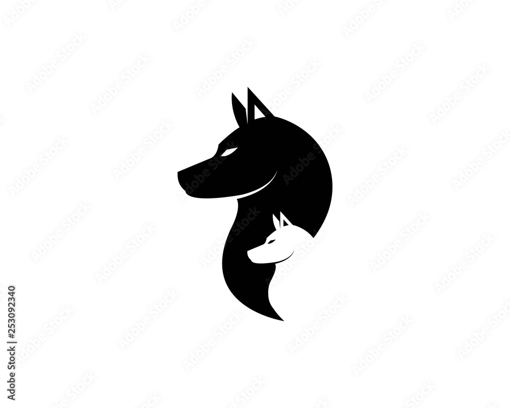dog logo icon vector template dog logo icon vector template