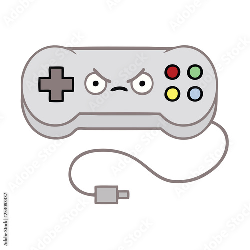cute cartoon game controller