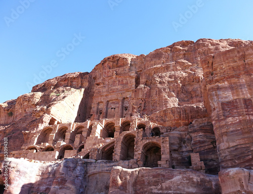 Jordan; Royal Tombs in Petra