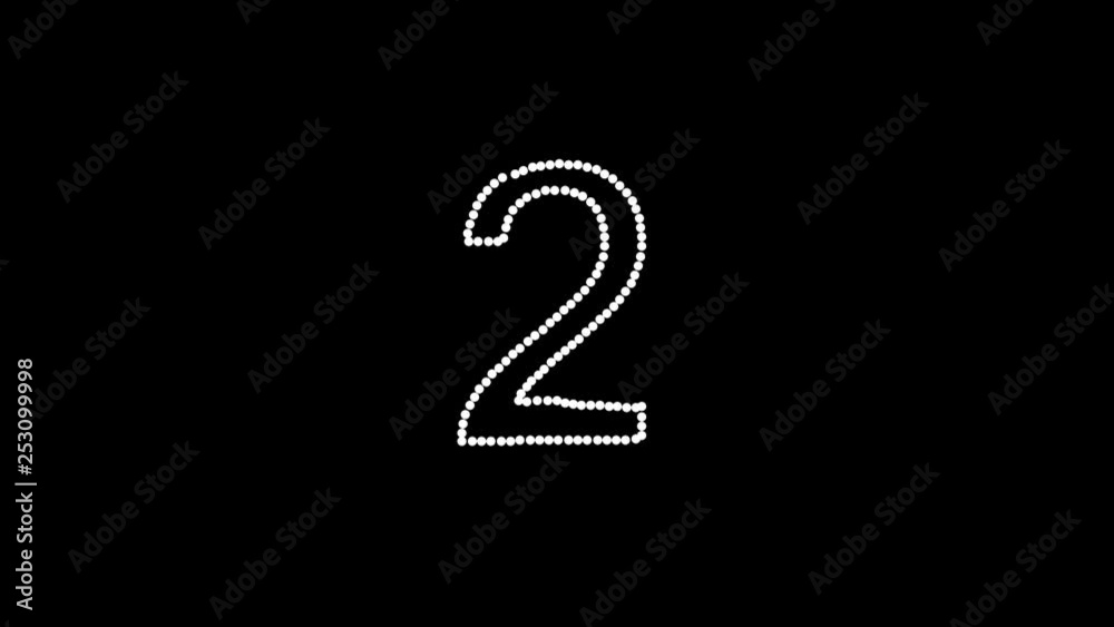 Digital timer counter 1-9. Digital timer counter 1-9.