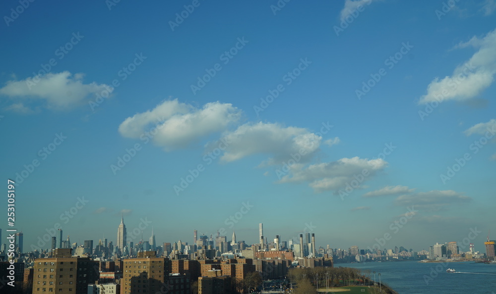 Obraz premium NYC view from Williamsburg bridge 3 