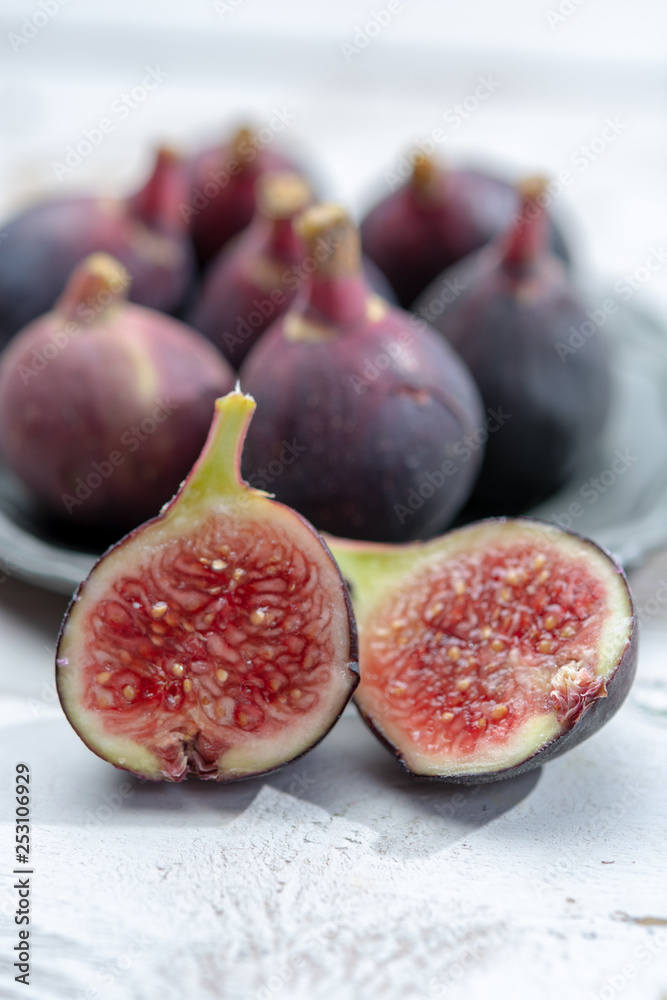 Fresh ripe organic figs fruits ready to eat Fresh ripe organic figs fruits ready to eat