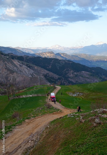 green village views. savsat/artvin/turkey