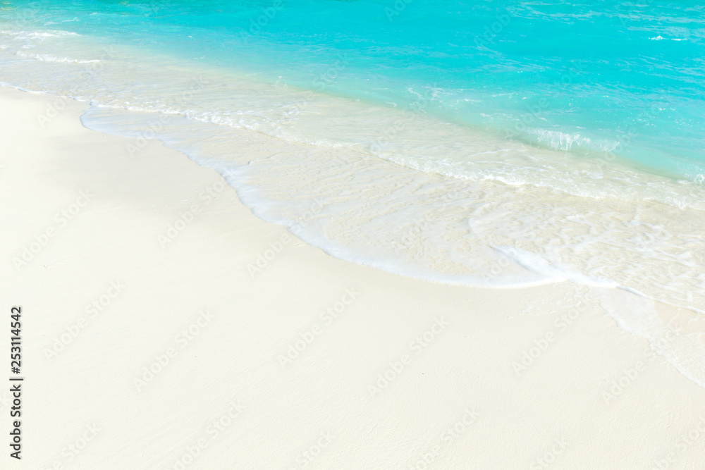 Maldives island with white sandy beach and sea Maldives island with white sandy beach and sea
