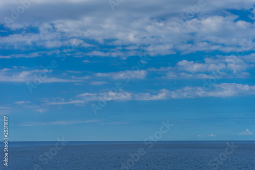 Italy,Cinque Terre,Riomaggiore, a view of the ocean