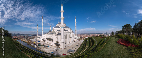 istanbul camlica mosque  camlica tepesi camii under construction camlica mosque is the largest