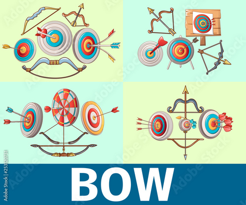 Bow pattern seamless. Cartoon of bow vector pattern seamless for web, poster and wrapping paper