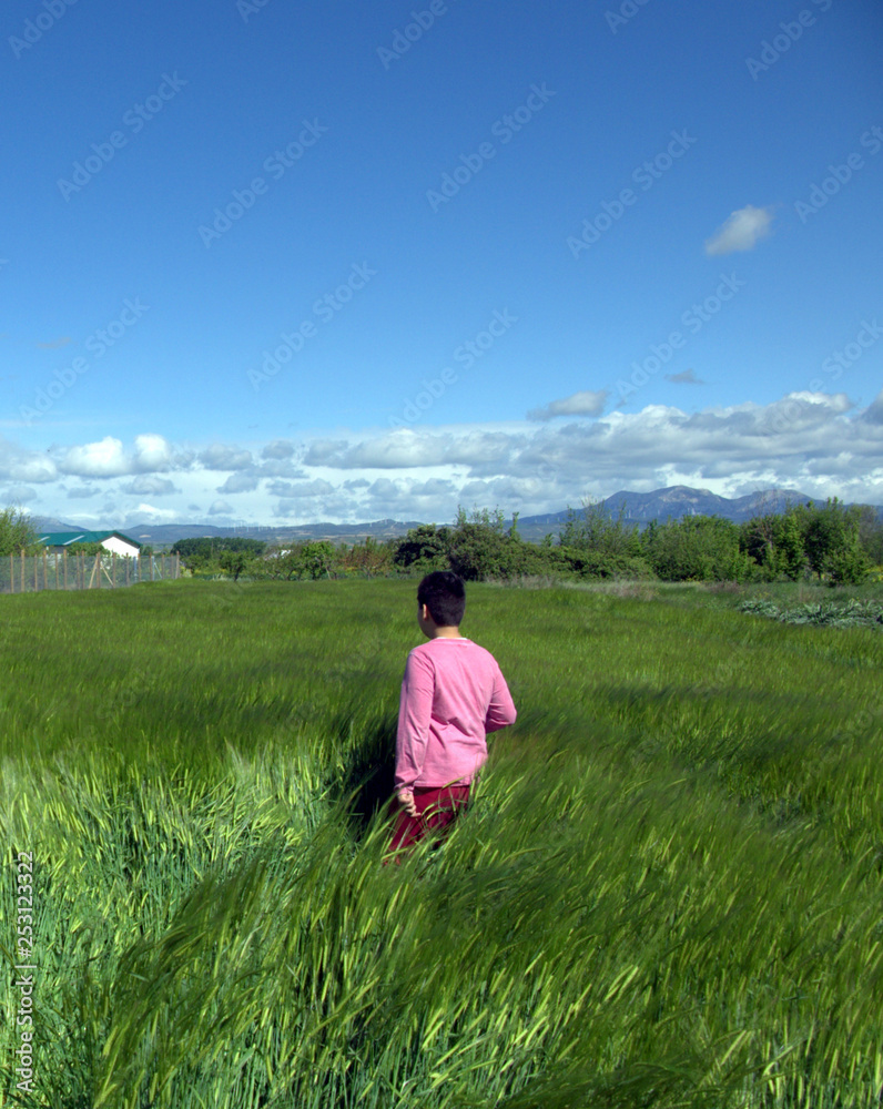 Campo verde niños 3