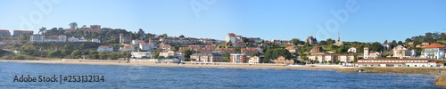 Panorama of Comillas, Cantabria