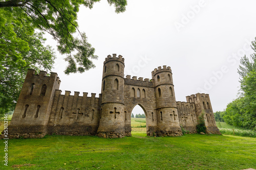 ruins of Sham Castle in Bath, England