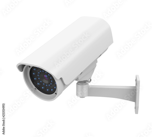 Surveillance CCTV Security Camera Isolated