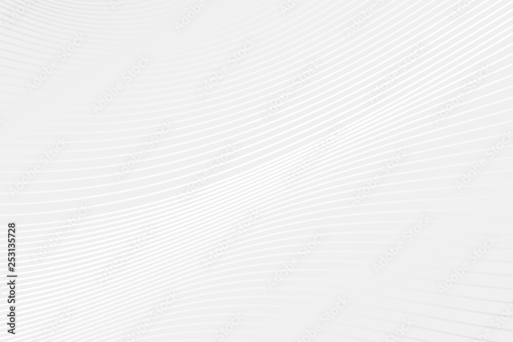 Abstract vector curve pattern. Grey and white gradient wave background. Illustration for design, presentation, sample, decoration, web, concept Abstract vector curve pattern. Grey and white gradient wave background. Illustration for design, presentation, sample, decoration, web, concept
