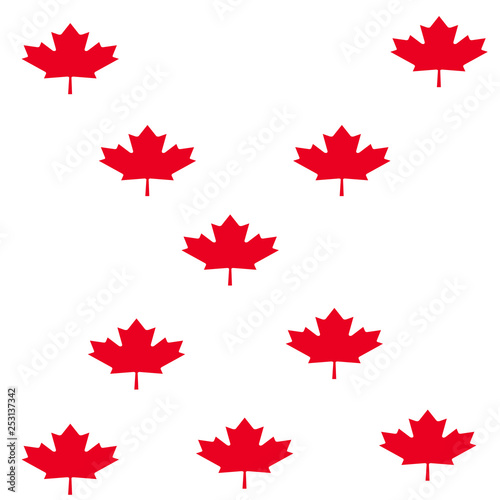 maple leaves in Canada © KJ