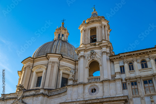 Chiesa di Sant'Agnese in Agone is church in Piazza Navona in Rome. Italy