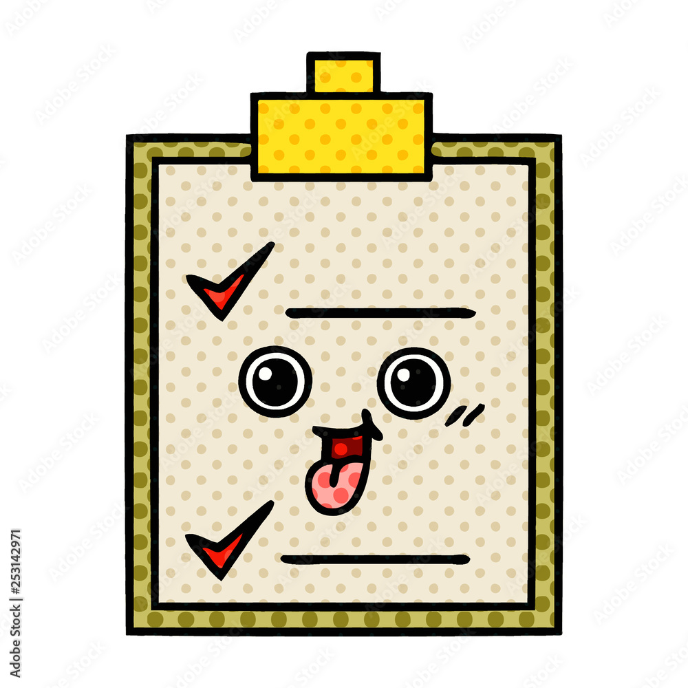comic book style cartoon check list comic book style cartoon check list