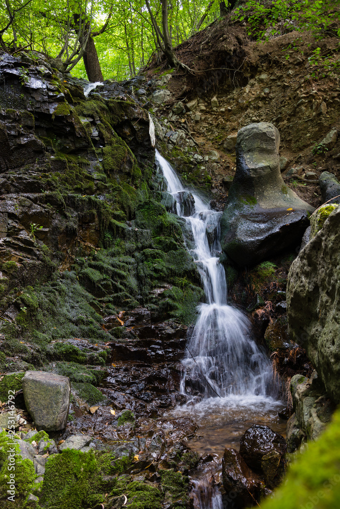 Obraz premium Amazing landscape with wild waterfall, Armenia