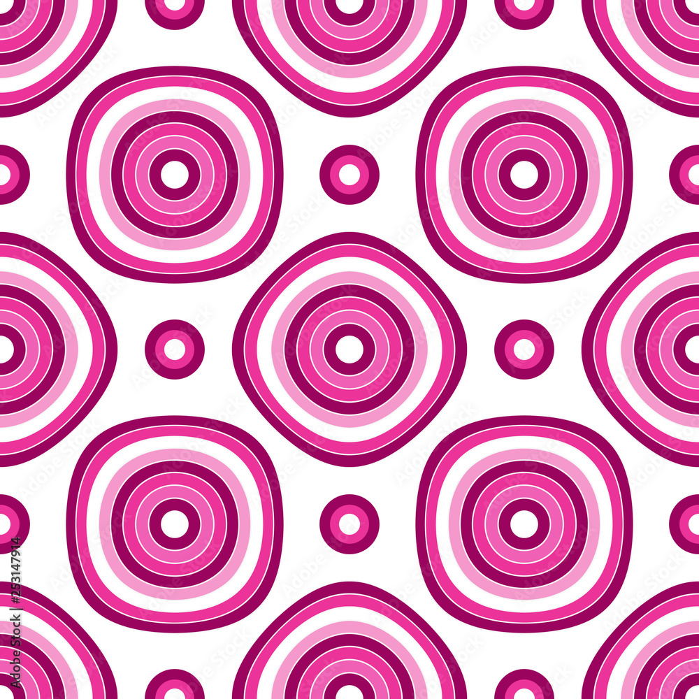 Seamless pattern geometric shapes of pink hues Seamless pattern geometric shapes of pink hues